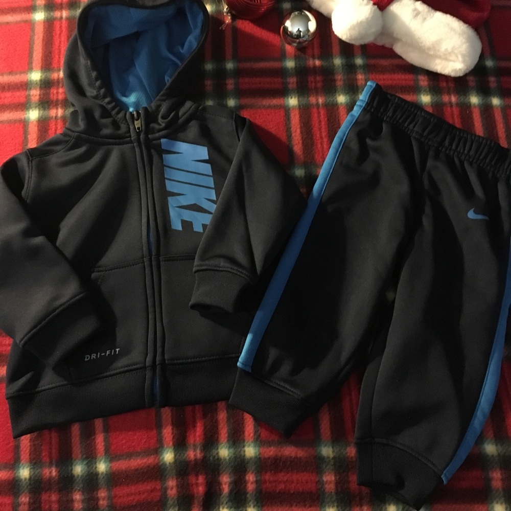 Baby Boy Nike Blue Track Suit